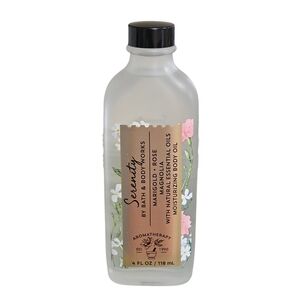 Bath & Body Works Aromatherapy Serenity Marigold Rose Magnolia Moisturizing Oil